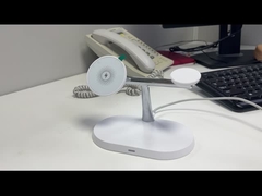 Timess T268D Fast Metal draadloos opladen Steady Current Magnetische Apple 3 In 1 oplaadstand