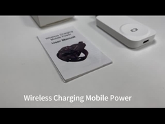 X550 2500mAh Power Bank draadloze oplader voor IWatch 8.8 ounces 2-8mm oplaad afstand.