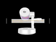 Alles-in-één Bluetooth-luidspreker en draadloze oplader-combinatie met Qi2.2-certificaat