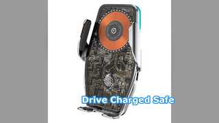 Snelle auto draadloze oplader magnetische telefoonhouder 15W